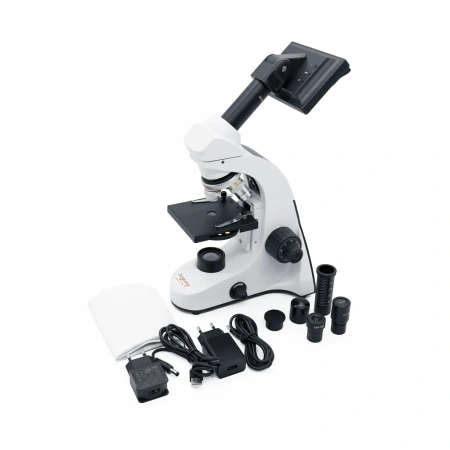 Микроскоп школьный Эврика 40х-1280х LCD цифровой